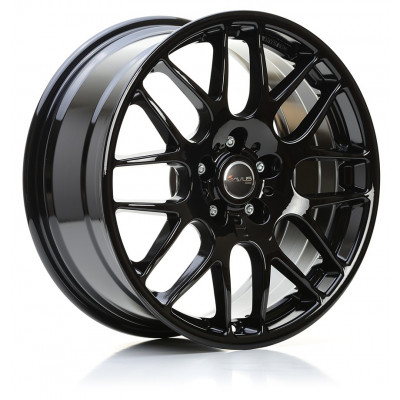 Avus Racing AC-MB4 R18 W8 PCD5x112 ET45 DIA66.6 Black