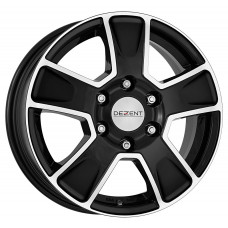 Dezent Van R16 W6.5 PCD5x160 ET60 DIA65.1 Black Polished