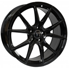 V1 Wheels V1 R18 W8 PCD5x120 ET35 DIA72.6 Black Gloss Lacquered