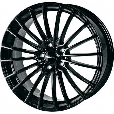 Brock B24 R17 W7.5 PCD5x114.3 ET38 DIA72.6 Black Gloss