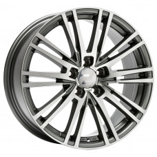 WheelWorld WH18 R17 W7.5 PCD5x112 ET45 DIA66.6 Daytona Grey High Polished