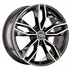 MSW 71 R17 W7.5 PCD5x112 ET45 DIA66.6 Gloss Dark Grey Full Polished