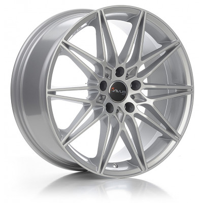 Avus Racing AC-MB5 R18 W8 PCD5x112 ET57 DIA66.6 Silver