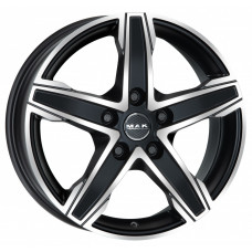 Mak King 5 R16 W7 PCD5x108 ET46 DIA65.1 Ice Black