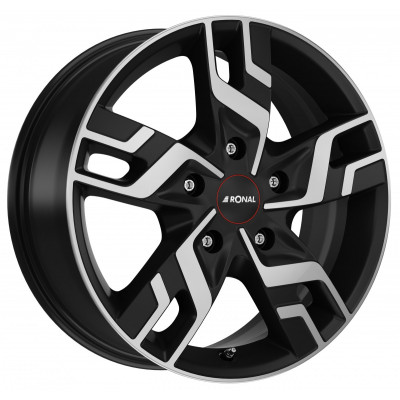 Ronal R64 R17 W7 PCD5x114.3 ET45 DIA66.1 Jetblack Matt Polished