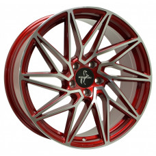 Keskin KT20 Future R19 W8.5 PCD5x112 ET45 DIA72.6 Candy Red Front Polished