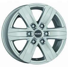 Mak Stone 6 R17 W7.5 PCD6x139.7 ET22 DIA100.1 Silver