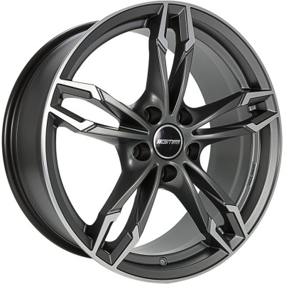 GMP Italia Dea R18 W8 PCD5x112 ET30 DIA66.6 Matt Anthracite Diamond