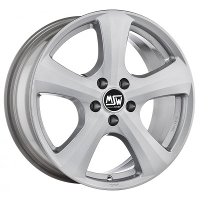 MSW 19 R17 W7 PCD5x108 ET45 DIA73.1 Silver