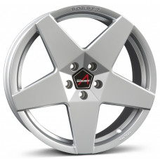 Borbet A R15 W7 PCD5x114.3 ET35 DIA67.1 Silver Polished