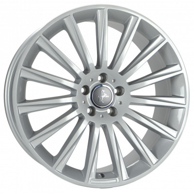 Keskin KT18 Turbo R20 W8.5 PCD5x112 ET42 DIA66.6 Silver Painted