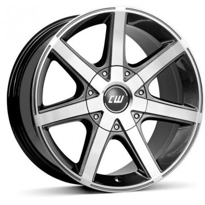 Borbet CWE R16 W7 PCD5x108 ET35 DIA65.1 Mistral Anthracite Polished