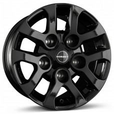 Borbet LD R16 W8 PCD5x165.1 ET5 DIA113.1 Black Glossy