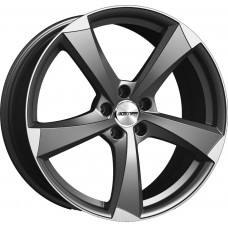 GMP Italia Ican R17 W7.5 PCD5x100 ET35 DIA57.1 Matt Anthracite Diamond