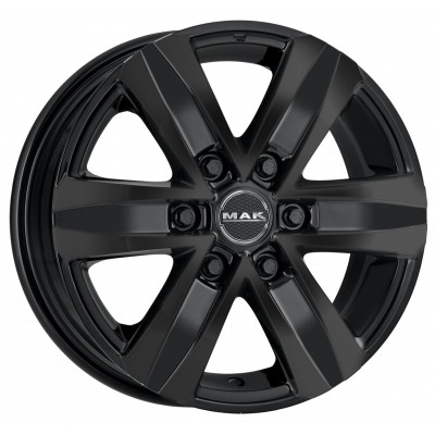 Mak Stone 6 R17 W7.5 PCD6x139.7 ET22 DIA100.1 Gloss Black