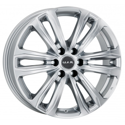 Mak Safari 6 R17 W7.5 PCD6x139.7 ET33 DIA100.1 Silver