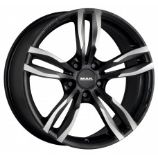 Mak Luft R17 W8 PCD5x120 ET30 DIA72.6 Ice Black