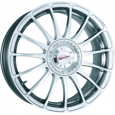 Team Dynamics Monza R R17 W7 PCD5x105 ET38 DIA73.1 Silver