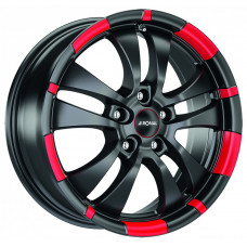 Ronal R59 R18 W7.5 PCD5x108 ET50 DIA76.1 Jetblack Matt Red Rim