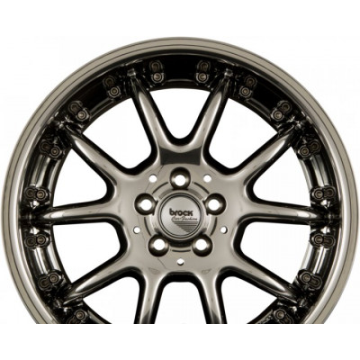 Brock B6 R17 W10 PCD5x100 ET30 DIA63.4 Surface Like Chrome