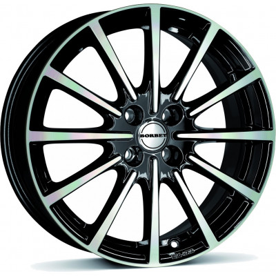 Borbet BLX R18 W8.5 PCD5x112 ET30 DIA72.5 Black Polished Matt