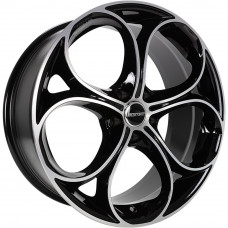 GMP Italia Drake R19 W8 PCD5x110 ET33 DIA65.1 Black Diamond