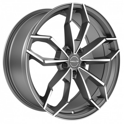 ProLine Wheels PXM R19 W8 PCD5x108 ET40 DIA74.1 Matt Grey Polished