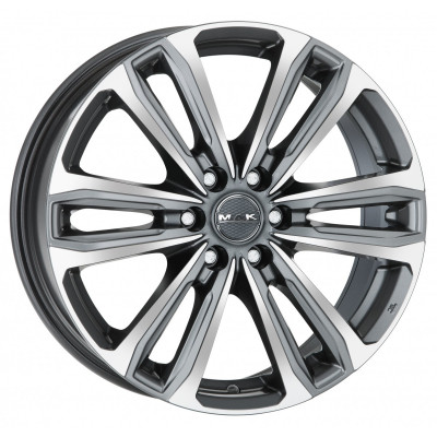 Mak Safari 6 R17 W7.5 PCD6x130 ET50 DIA84.1 Gun Metal Mirror