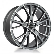 Avus Racing AF18 R19 W8.5 PCD5x112 ET48 DIA57.1 Matt Anthracite Polished