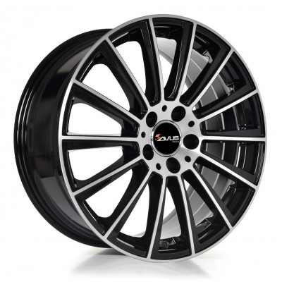 Avus Racing AC-M07 R19 W8.5 PCD5x112 ET45 DIA66.6 Black Polished