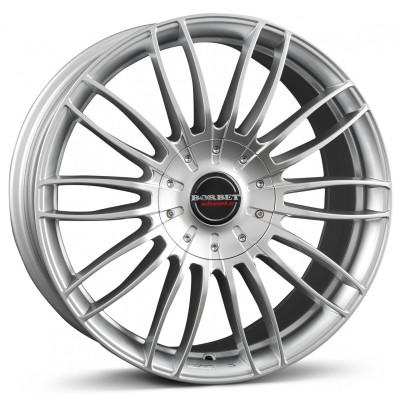 Borbet CW3 R17 W7.5 PCD5x120 ET55 DIA65.1 Silver