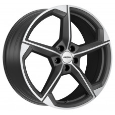 Ronal R66 R20 W8.5 PCD5x114.3 ET40 DIA82.1 Orbit Grey Matt Front Polished