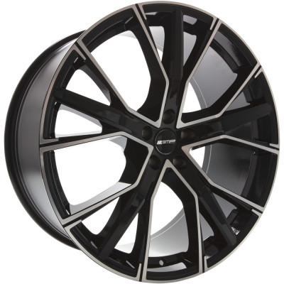 GMP Italia Gunner R18 W8 PCD5x112 ET45 DIA66.6 Black Diamond