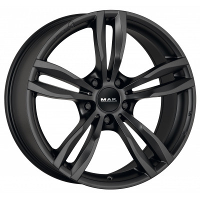 Mak Luft R18 W8 PCD5x120 ET43 DIA72.6 Matt Black