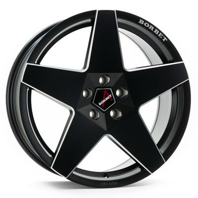 Borbet A R19 W8.5 PCD5x112 ET30 DIA66.6 Black Matt