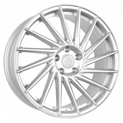 Keskin KT17 Hurricane R21 W9.5 PCD5x130 ET60 DIA71.5 Silver Painted