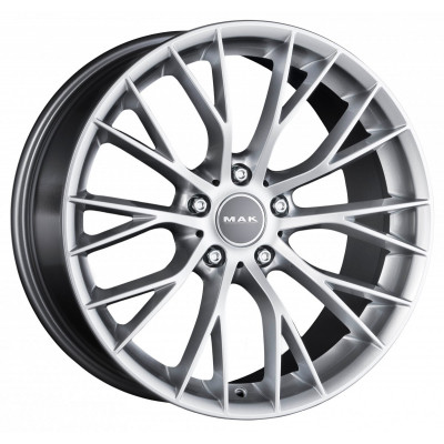 Mak Munchen R18 W8 PCD5x120 ET34 DIA72.6 Silver