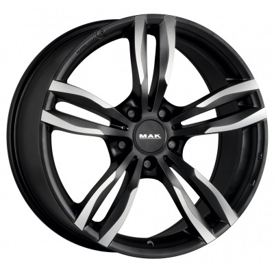 Mak Luft R18 W8 PCD5x112 ET57 DIA66.6 Ice Black