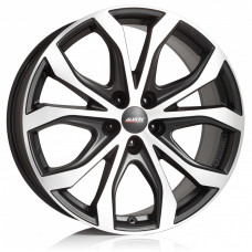 Alutec W10X R19 W8.5 PCD5x120 ET45 DIA65.1 Racing Black Front Polished