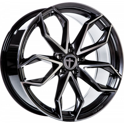 Tomason TN22 R18 W8 PCD5x114.3 ET45 DIA72.6 Black Polished