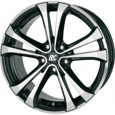 RC Design RC17 Ventura R18 W8 PCD5x114.3 ET38 DIA72.6 Black Gloss Polished