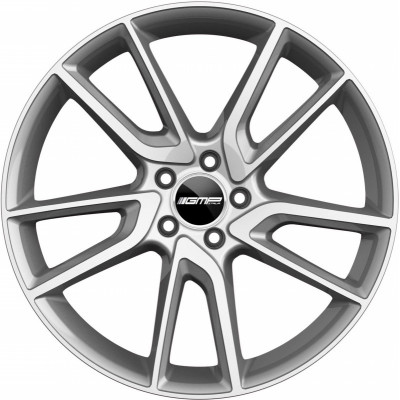 GMP Italia Hunter R19 W9.5 PCD5x112 ET35 DIA66.6 Silver