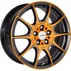 Speedline Corse SL2 Marmora R18 W8 PCD5x114.3 ET40 DIA82.1 Orange Black Matt
