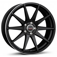 Borbet GTX R19 W9.5 PCD5x120 ET35 DIA72.6 Black Rim Polished Matt