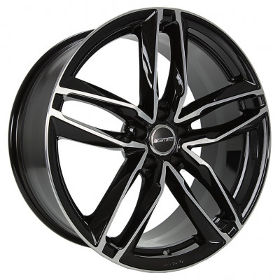 GMP Italia Atom R19 W8.5 PCD5x112 ET35 DIA66.6 Black Diamond