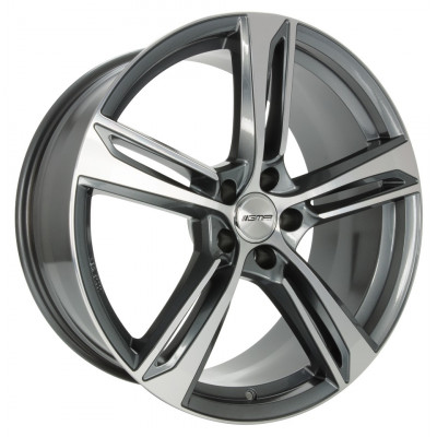 GMP Italia Paky R19 W8.5 PCD5x112 ET25 DIA66.6 Matt Anthracite Diamond