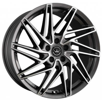 Meisterwerk Wheels MW01 R20 W8.5 PCD5x114.3 ET40 DIA72.6 Gunmetal Polished