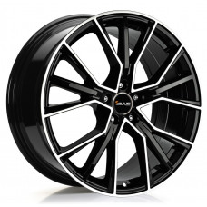 Avus Racing AF18 R20 W8.5 PCD5x112 ET20 DIA66.6 Black Polished