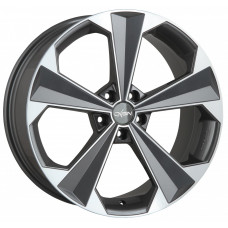 Oxigin 22 Oxrs R19 W8.5 PCD5x114.3 ET43 DIA66.1 Titanium Polished