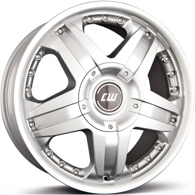 Borbet CWB R18 W8 PCD5x108 ET35 DIA60.1 Silver